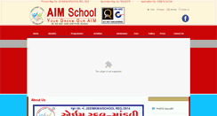 Desktop Screenshot of aimschoolmandvi.com